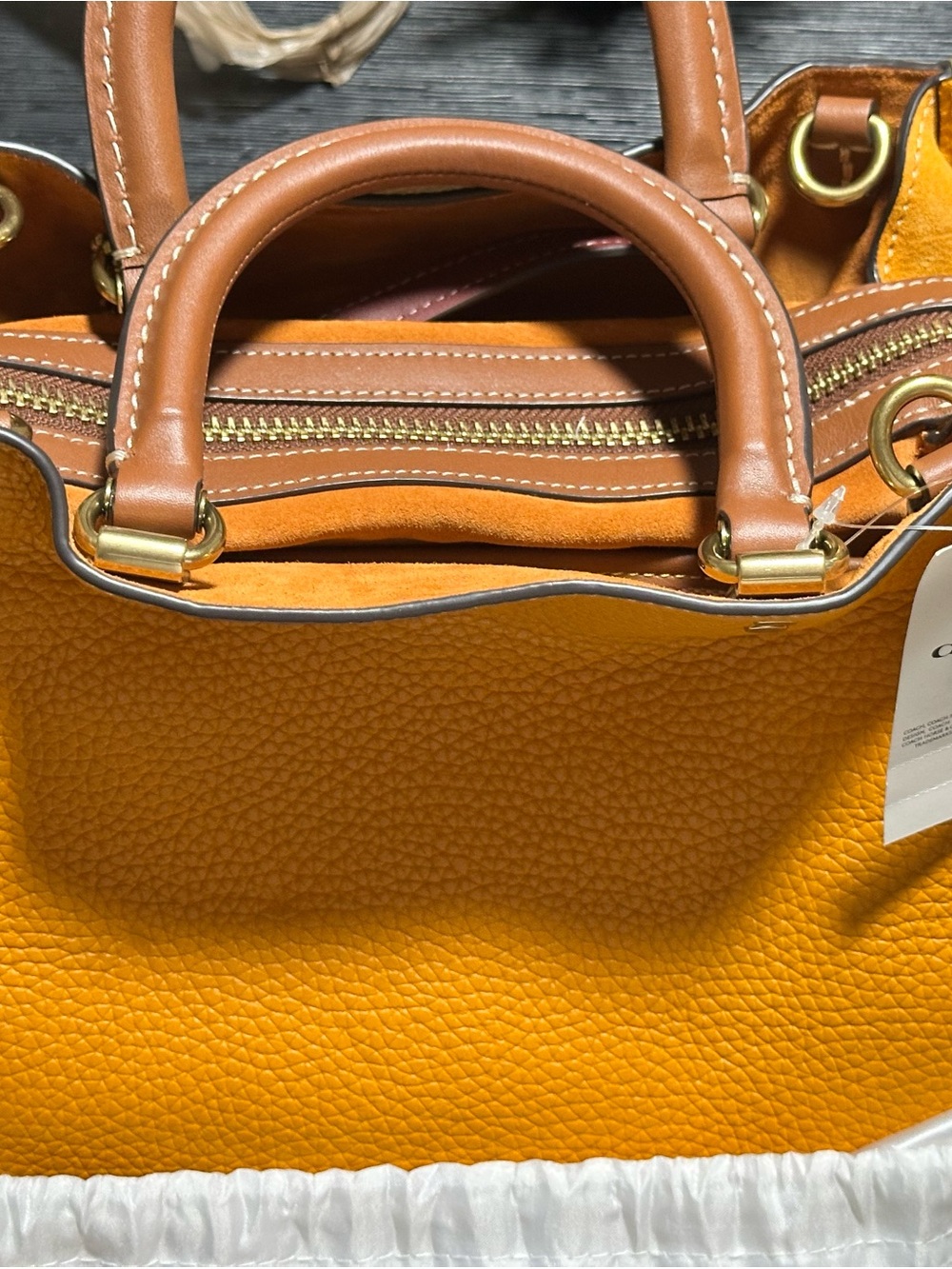 Coach Rogue 25 Papaya-NWT